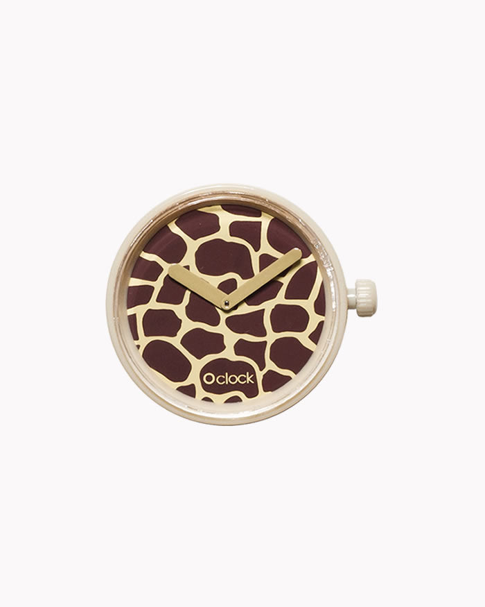 O clock giraffe dial